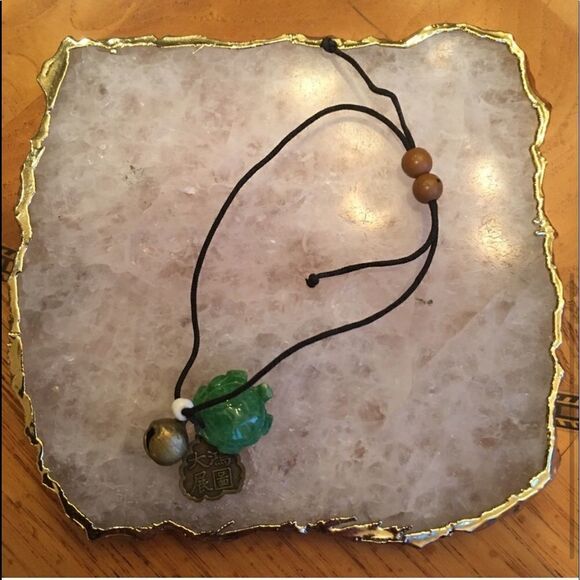 Charm Bracelet w Green Turtle, Bell and ... - Picture 6 of 10